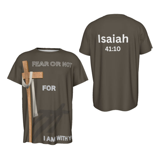 Fear Not, For I Am With You" Cross Shirt